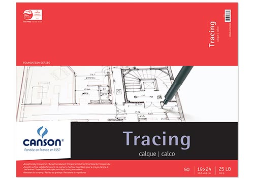 Canson Tracing Paper Pad - 19" x 24"