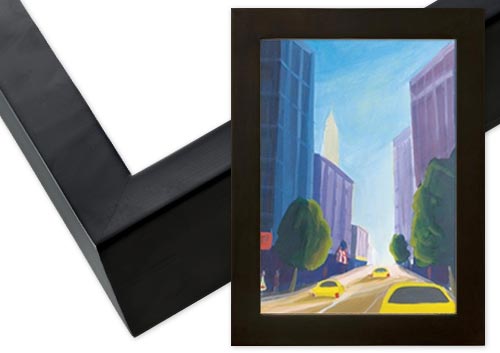 Ambiance Gallery Wood Frame - Black - 16x20"