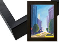 Ambiance Gallery Wood Frame - Black - 16x20"